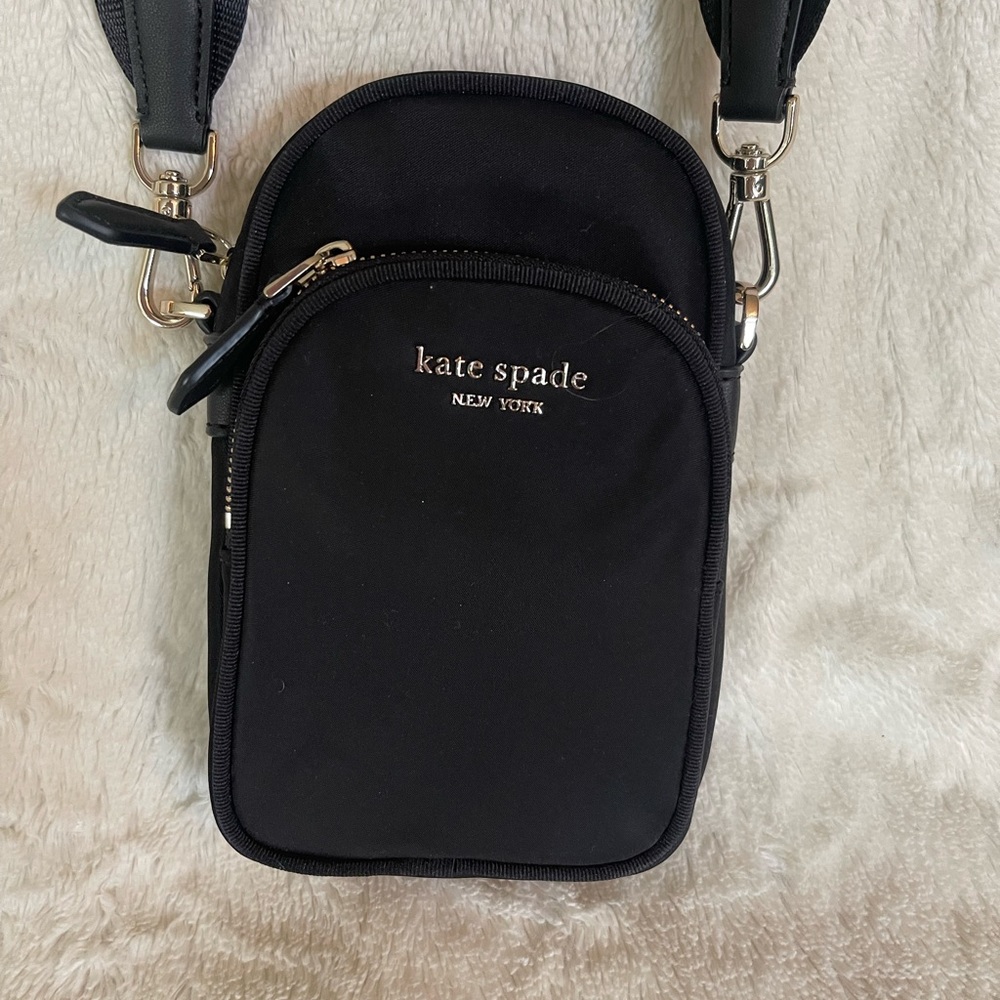 New kate Spade Sam KSNYL Nylon North South Phone Crossbody